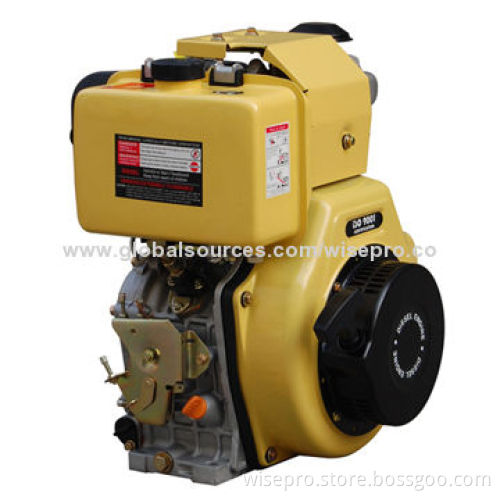 Single cylinder/vertical/12-stroke/air-cooled/diesel engine